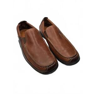 Cole Haan Brown Leather Slip-On Shoes Loafers Mens Size 10